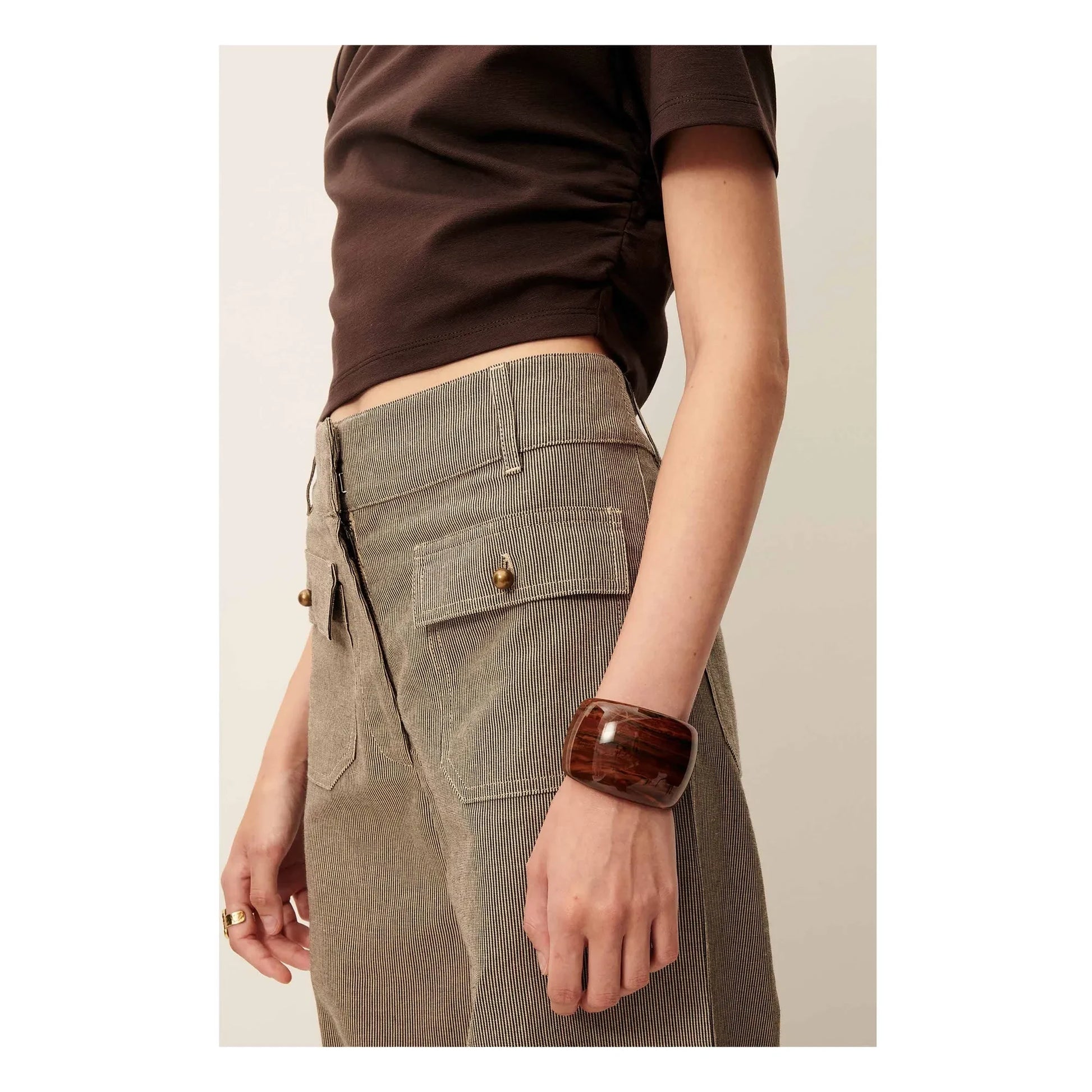 Sessùn - Manhaboo Striped Jeans | Grey
