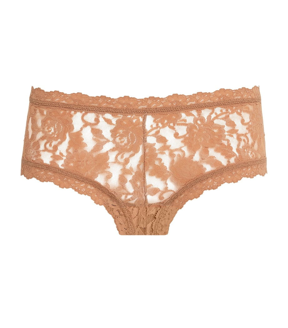 Hanky Panky Beige Signature Lace Boyshorts