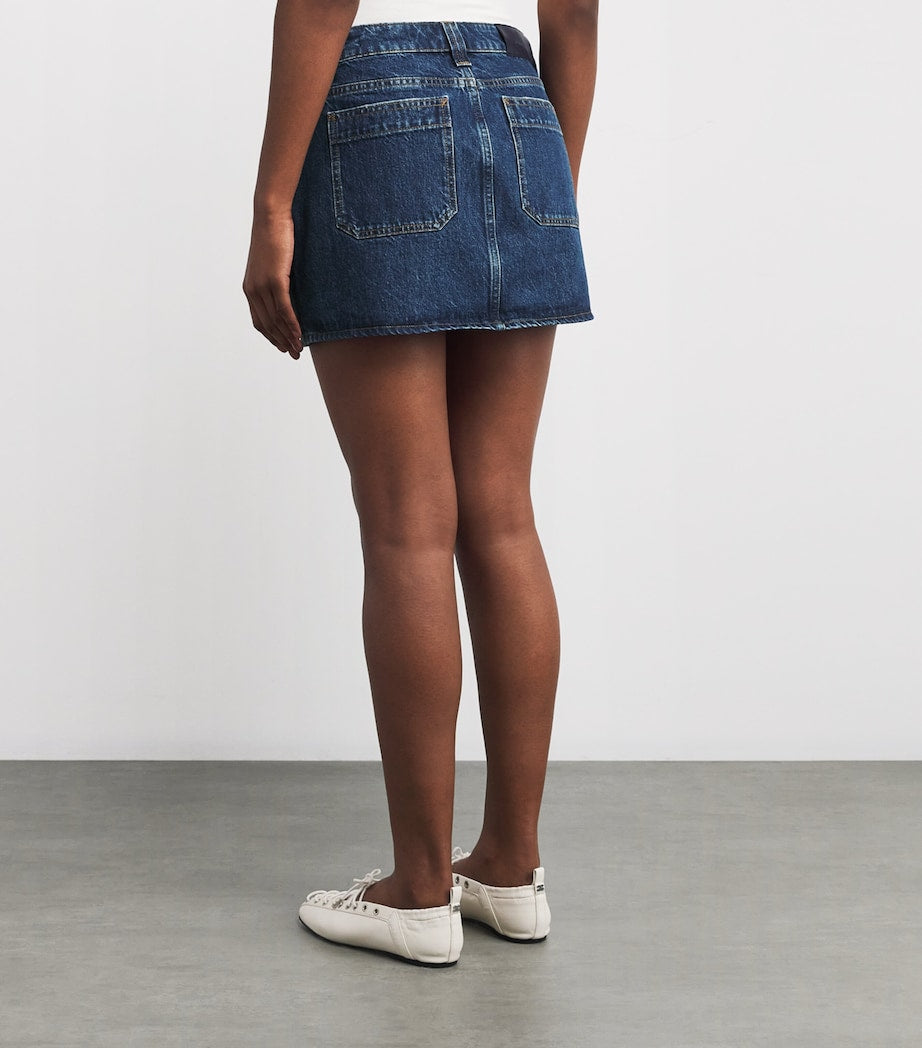 Denim Milly Mini Skirt