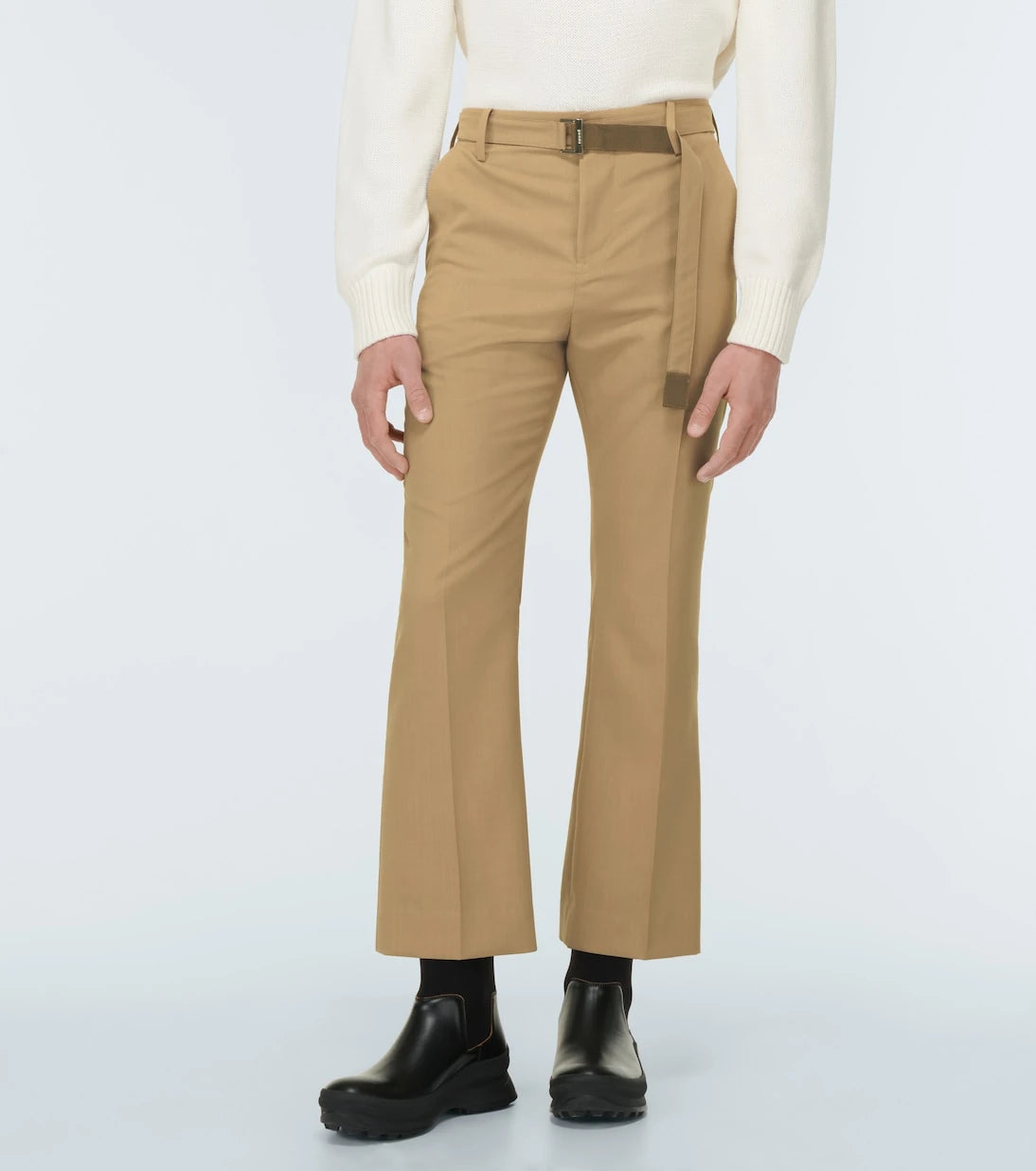 Sacai - Straight pants