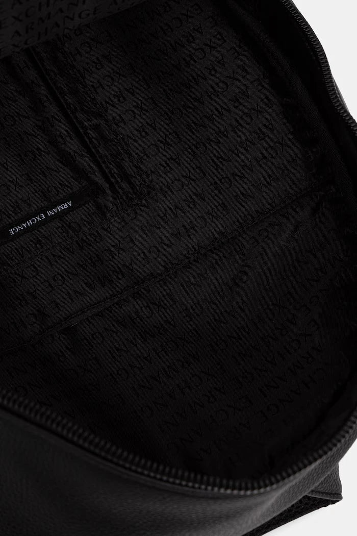 Armani Exchange Erkek Suni Deri Sırt Çantası