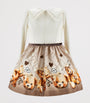 Cotton Teddy Bear Dress (2-10 Years)