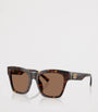 Brown Tortoiseshell Square Sunglasses