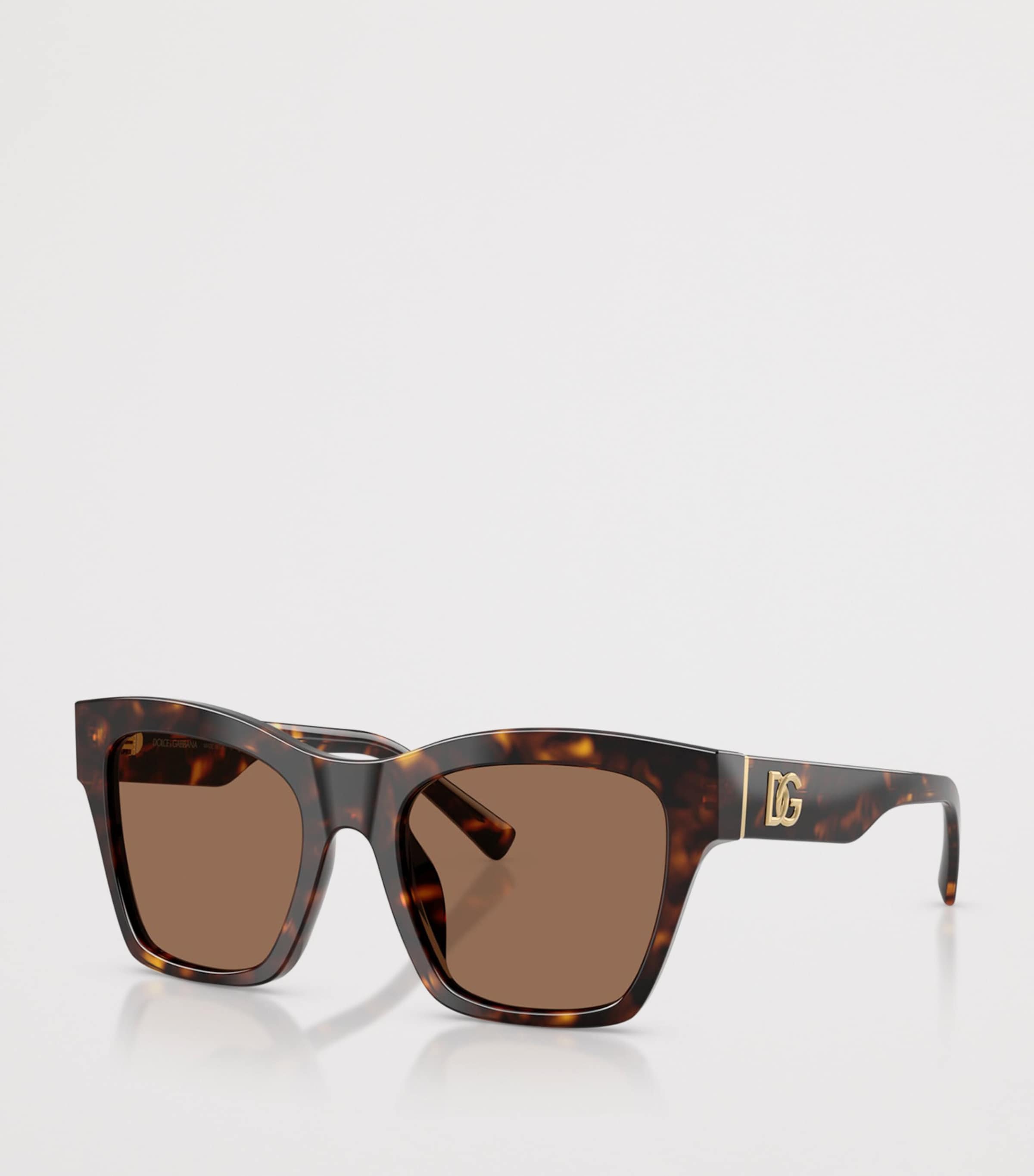 Brown Tortoiseshell Square Sunglasses