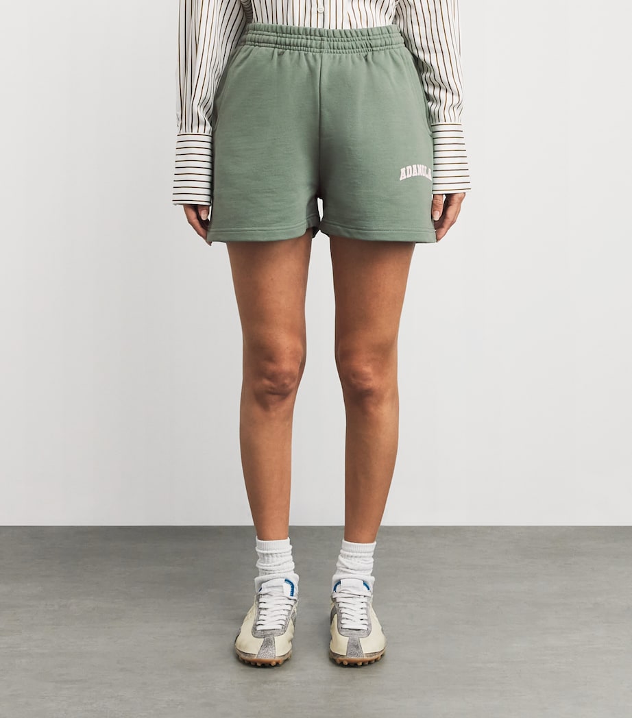 Adanola Organic Cotton Varsity Sweatshorts