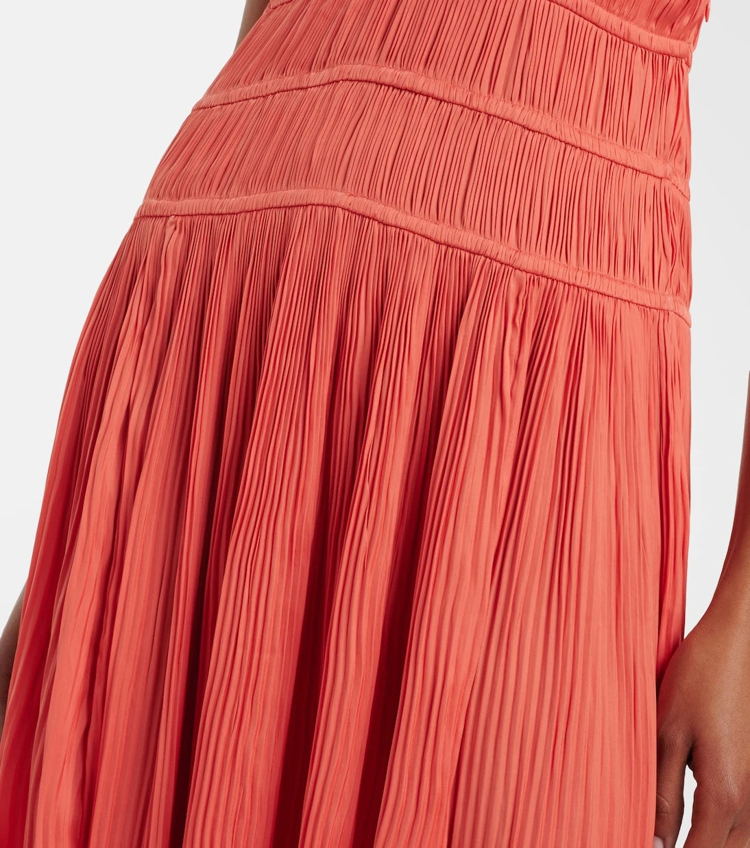 Ulla Johnson - Tasneem plissé satin gown