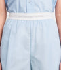 Alexander Wang Blue Cotton Logo Shorts
