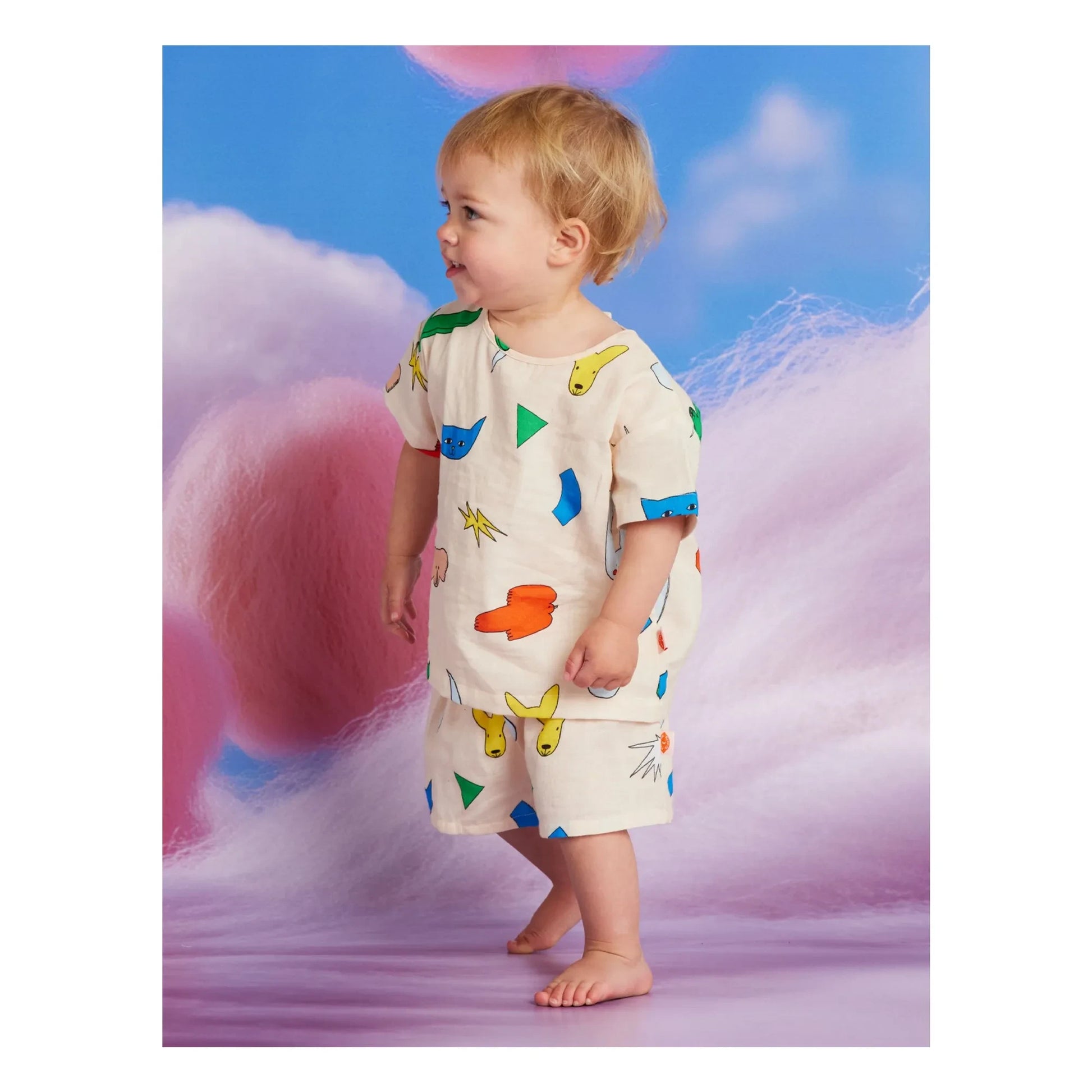 Halcyon Nights - Animal T-shirt | Ecru