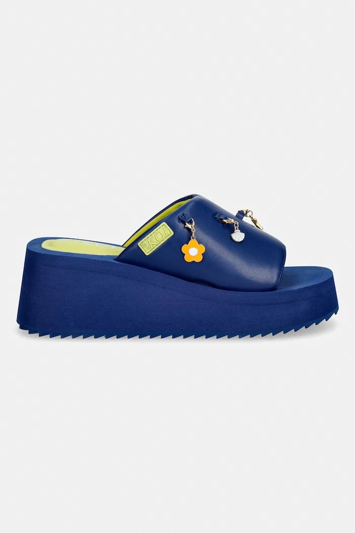 Koi Footwear Kadın Startstruck Flatform Slip On Sandalet
