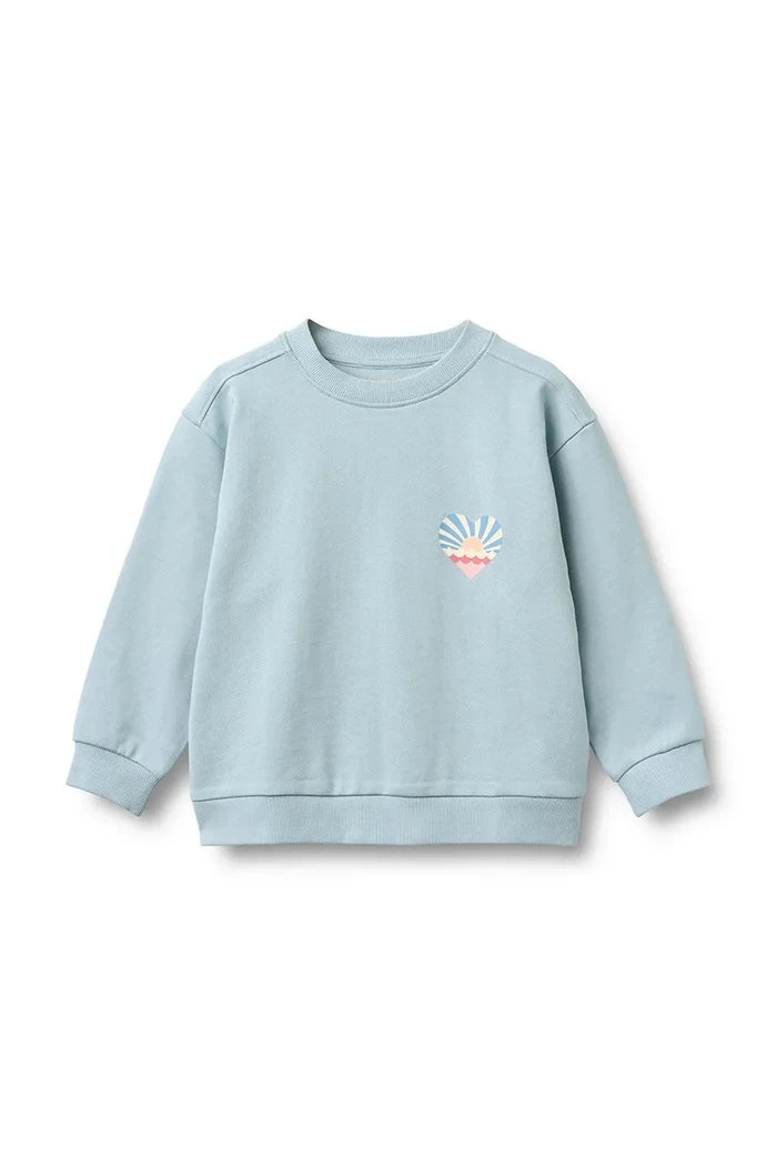 Wheat pamuk çocuk sweatshirt
