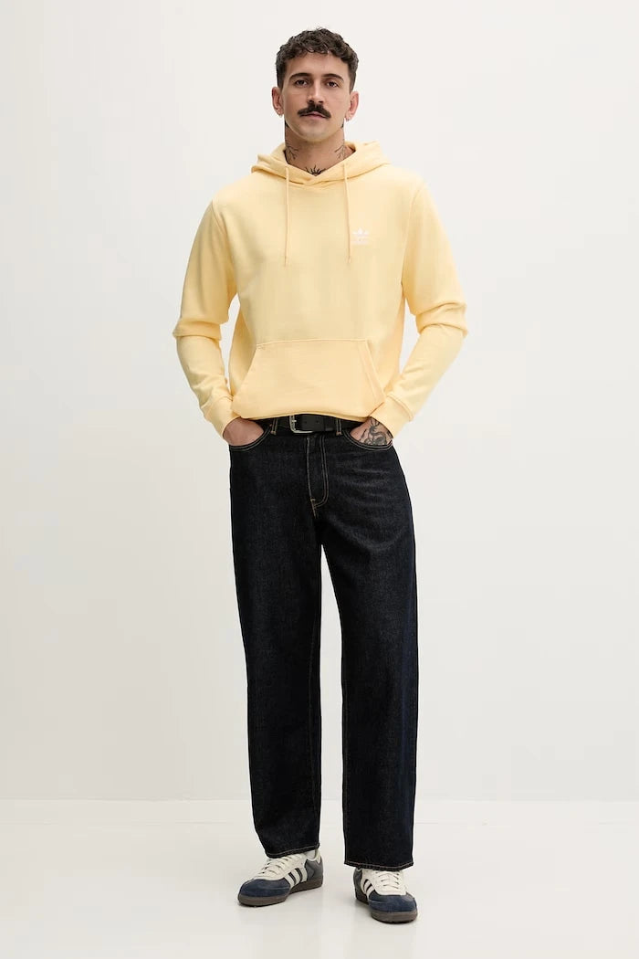 adidas Originals erkek pamuklu kapüşonlu sweatshirt