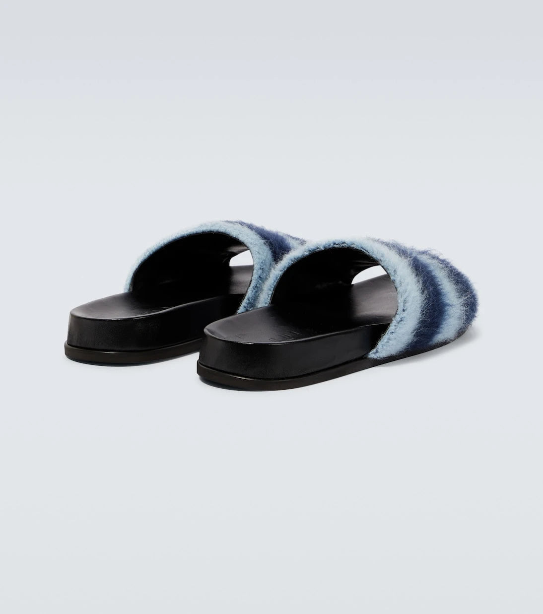 Marni - Fussbett striped slides