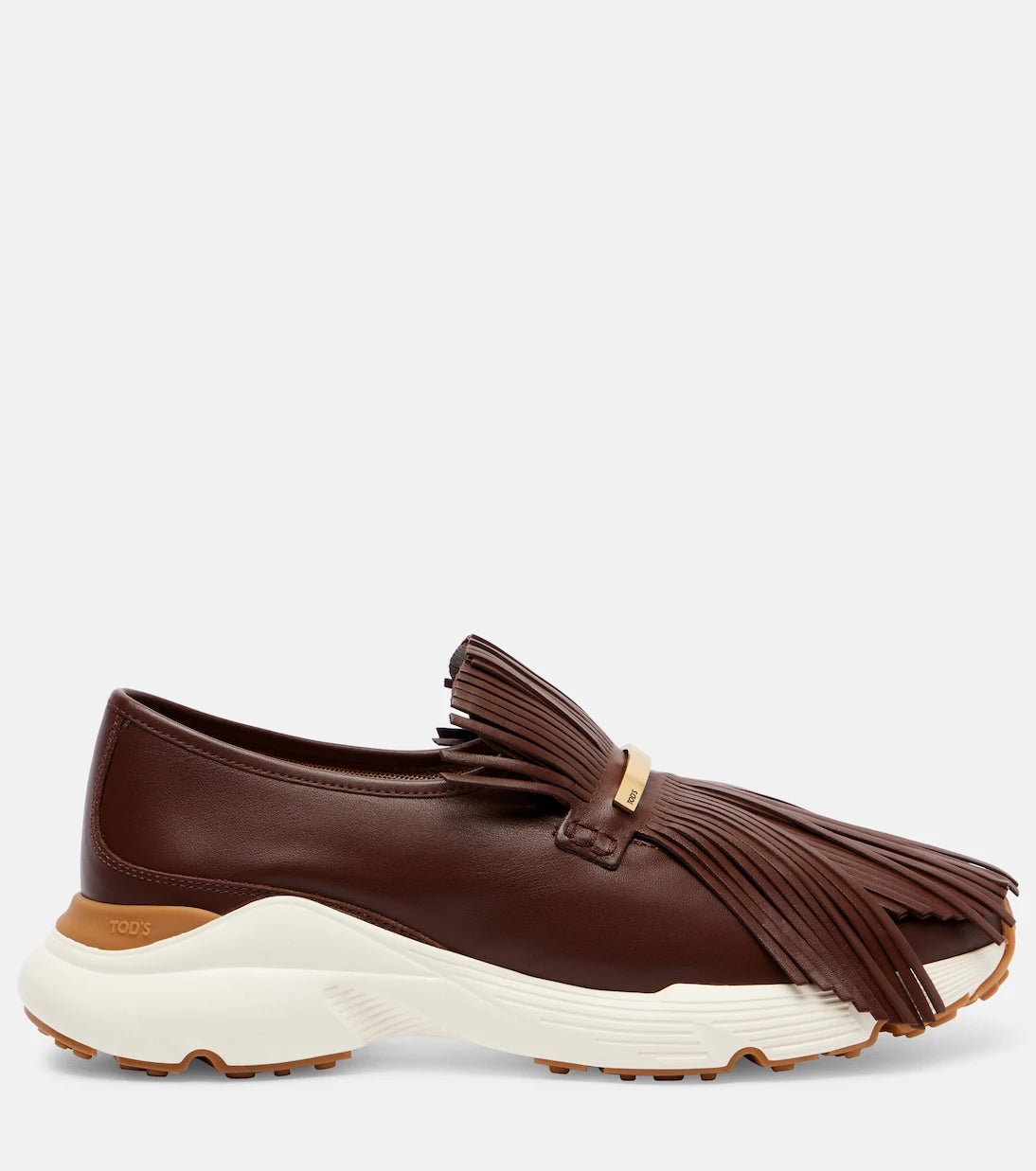 Tod's - Püsküllü deri spor ayakkabı