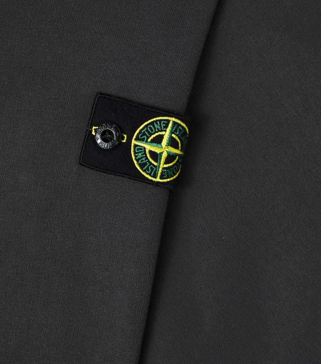 Stone Island Junior - Compass cotton jersey hoodie
