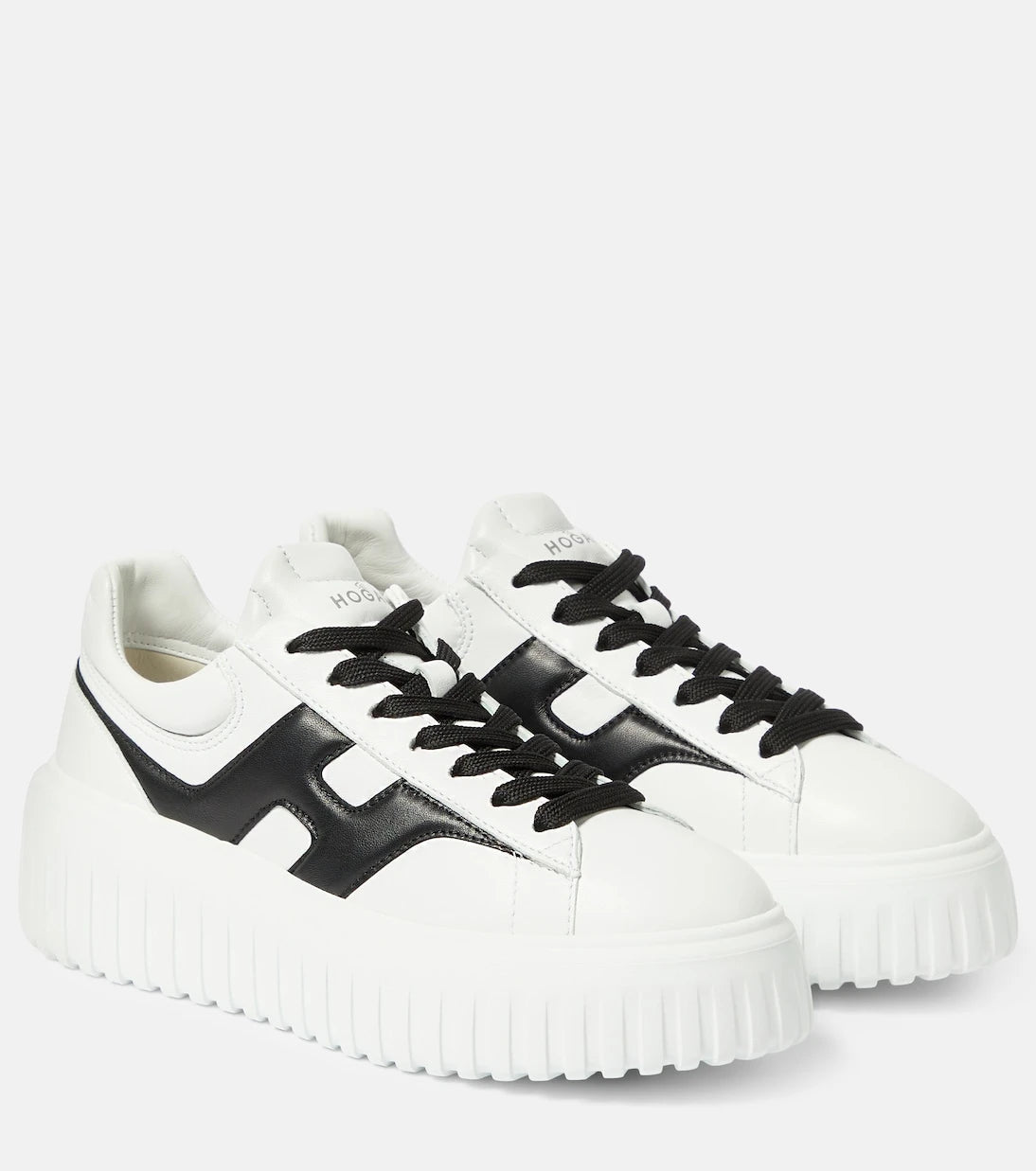 Hogan - H-Stripes leather sneakers