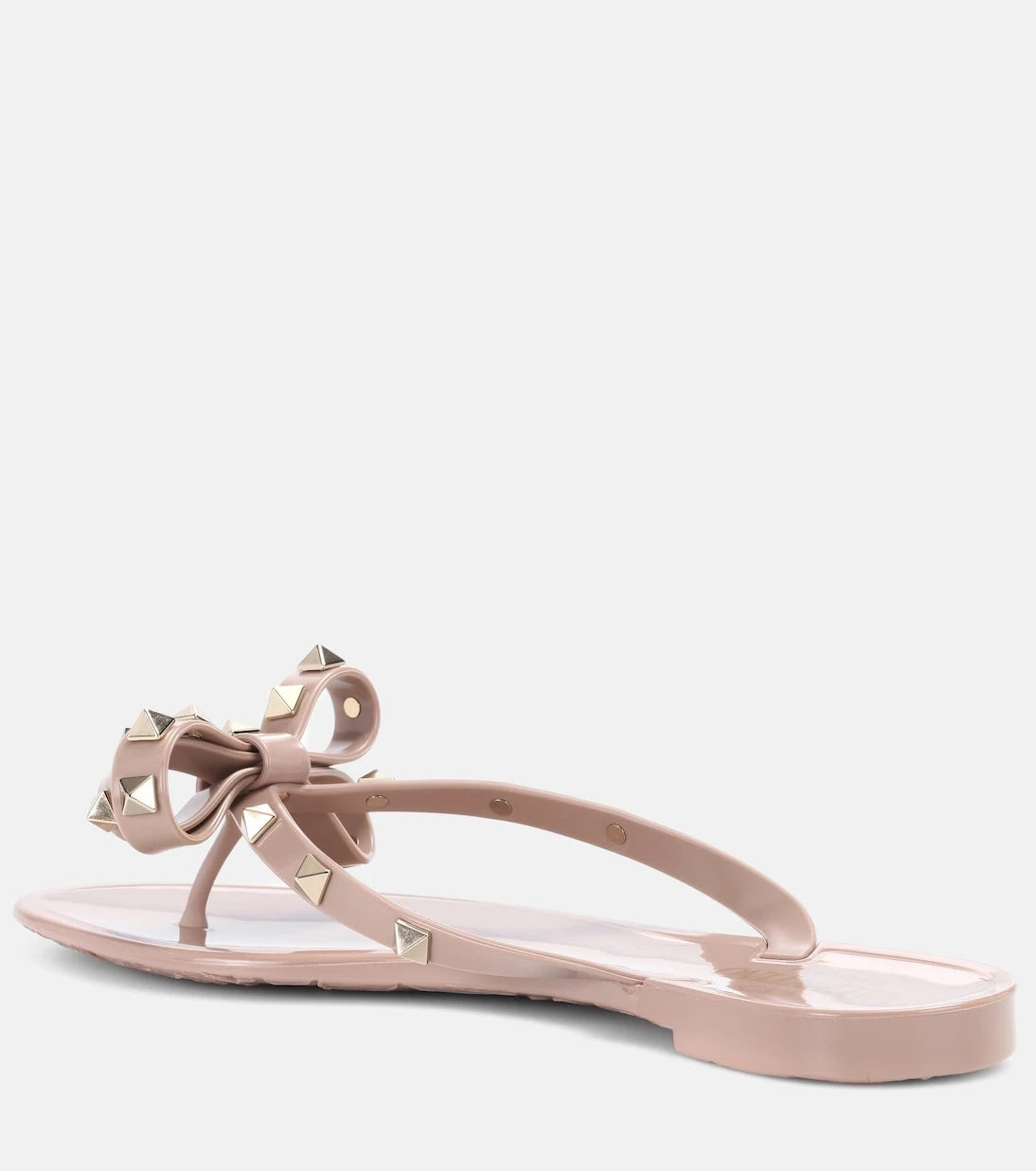 Valentino Garavani - Rockstud PVC thong sandals
