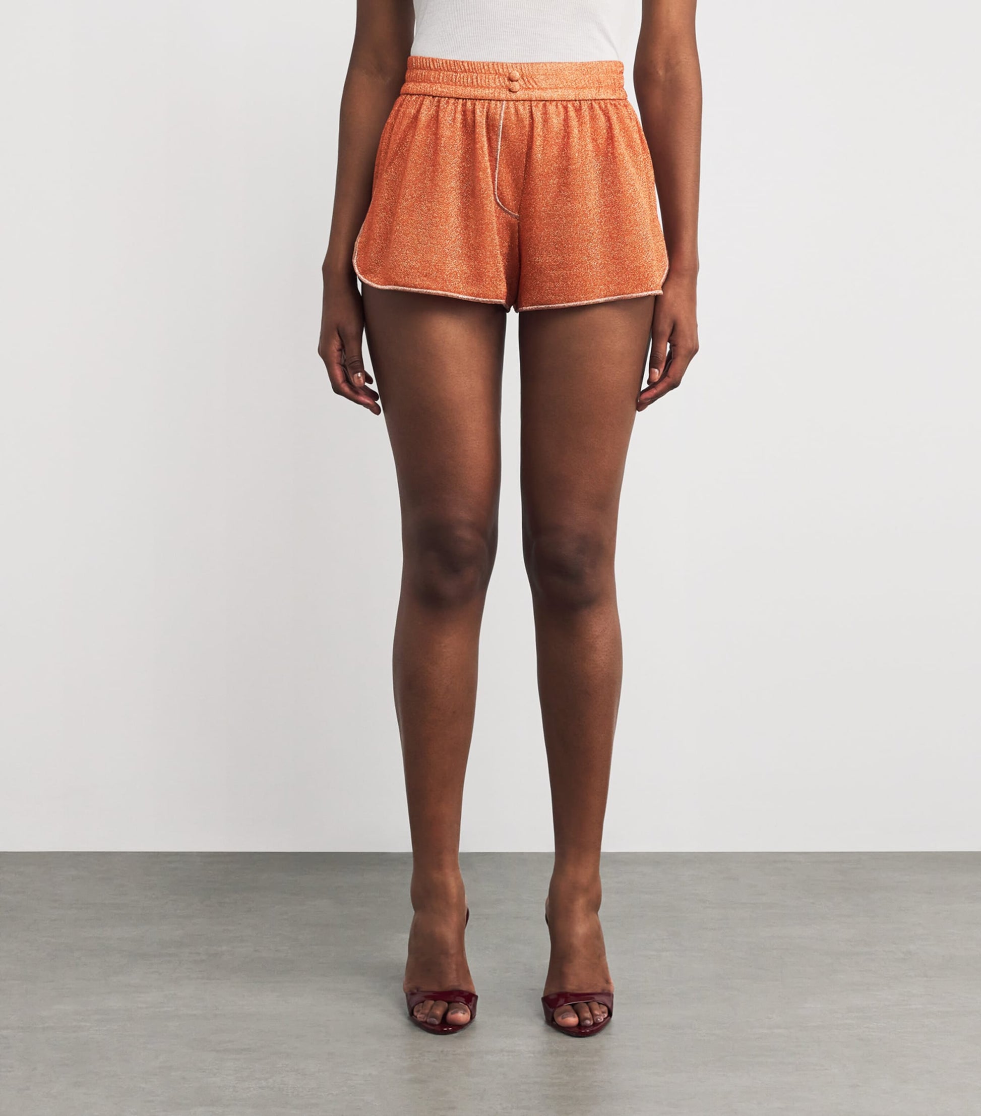 Oséree Orange Lumière Shorts