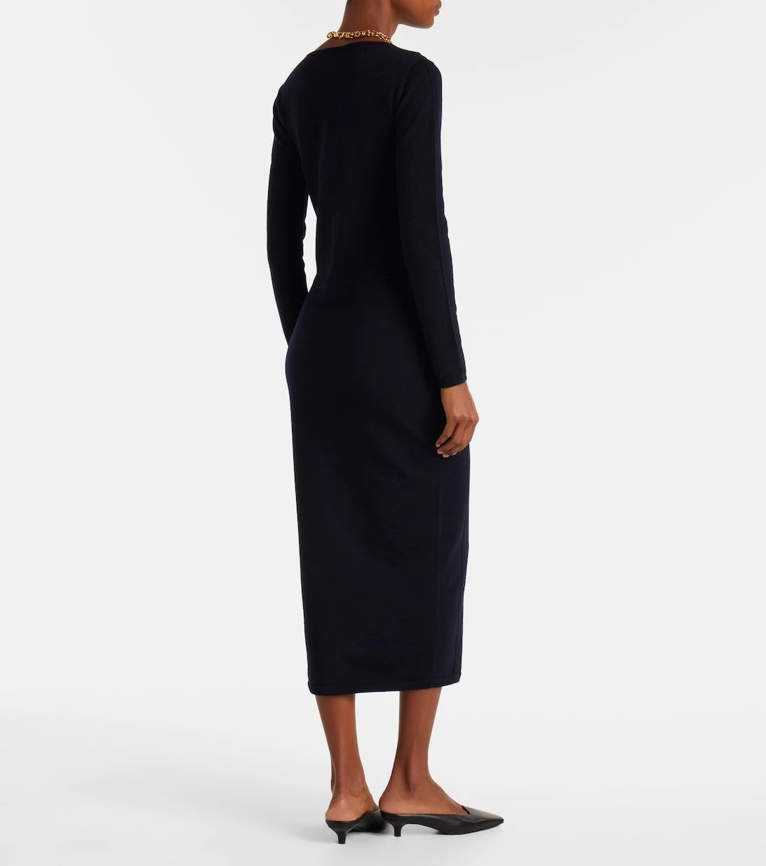 Max Mara - Sophia wool-blend midi dress