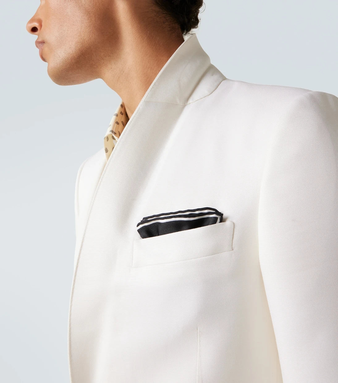 Tom Ford - Printed silk twill pocket square