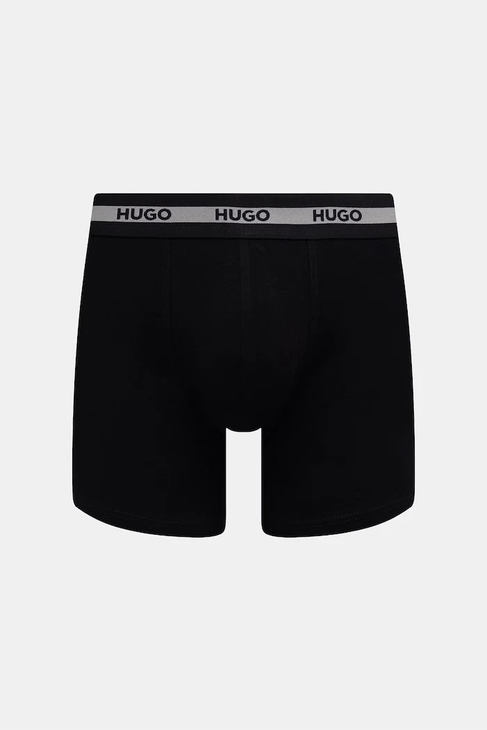 HUGO Erkek Pamuk Elastan Boxer BOXER BR PLANET DES 3'lü