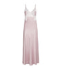 Bocan Satin Lace-Trim Caroline Nightdress