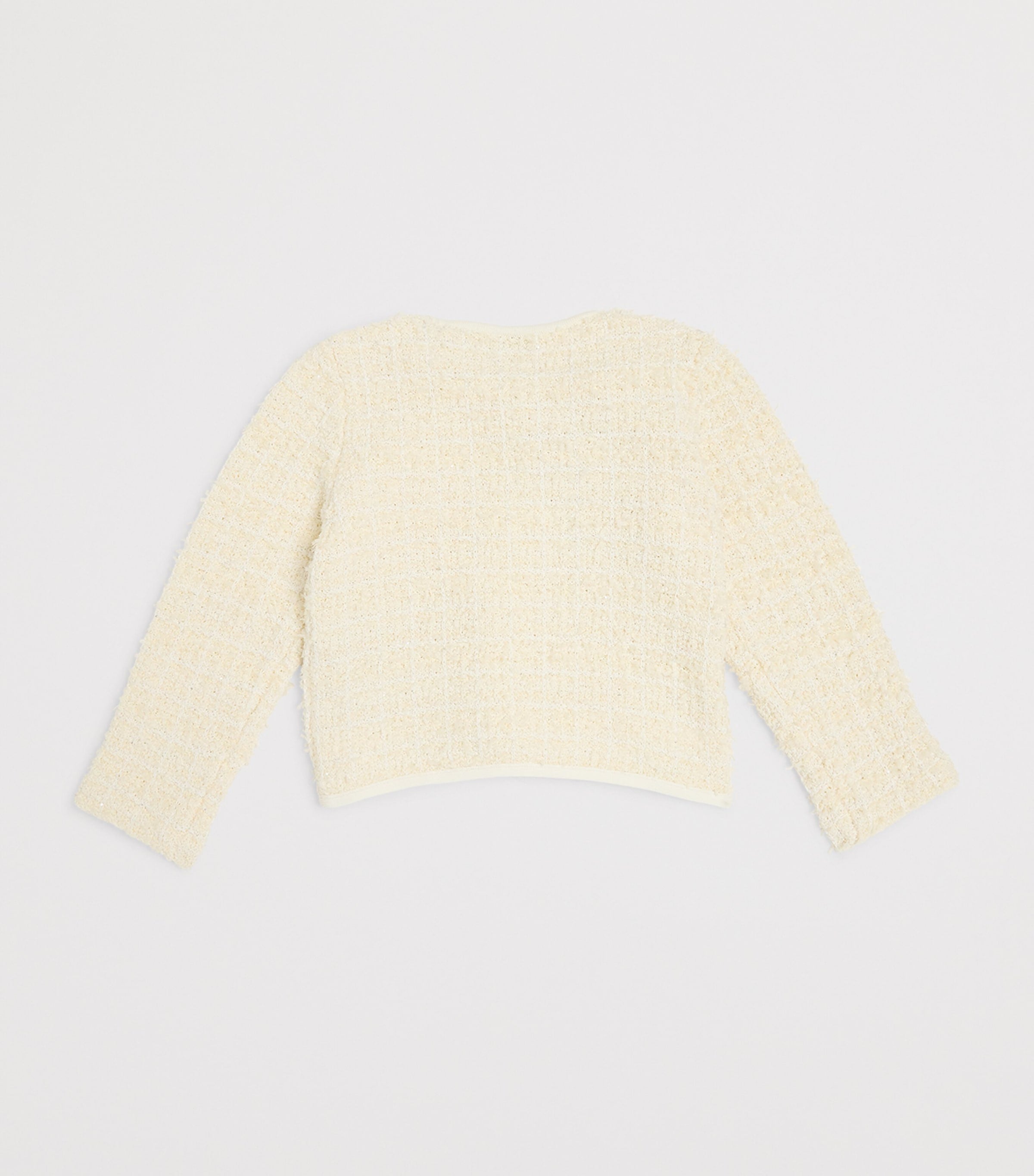 Self-Portrait Kids Tweed Sequinned Cardigan (3-12 Years)