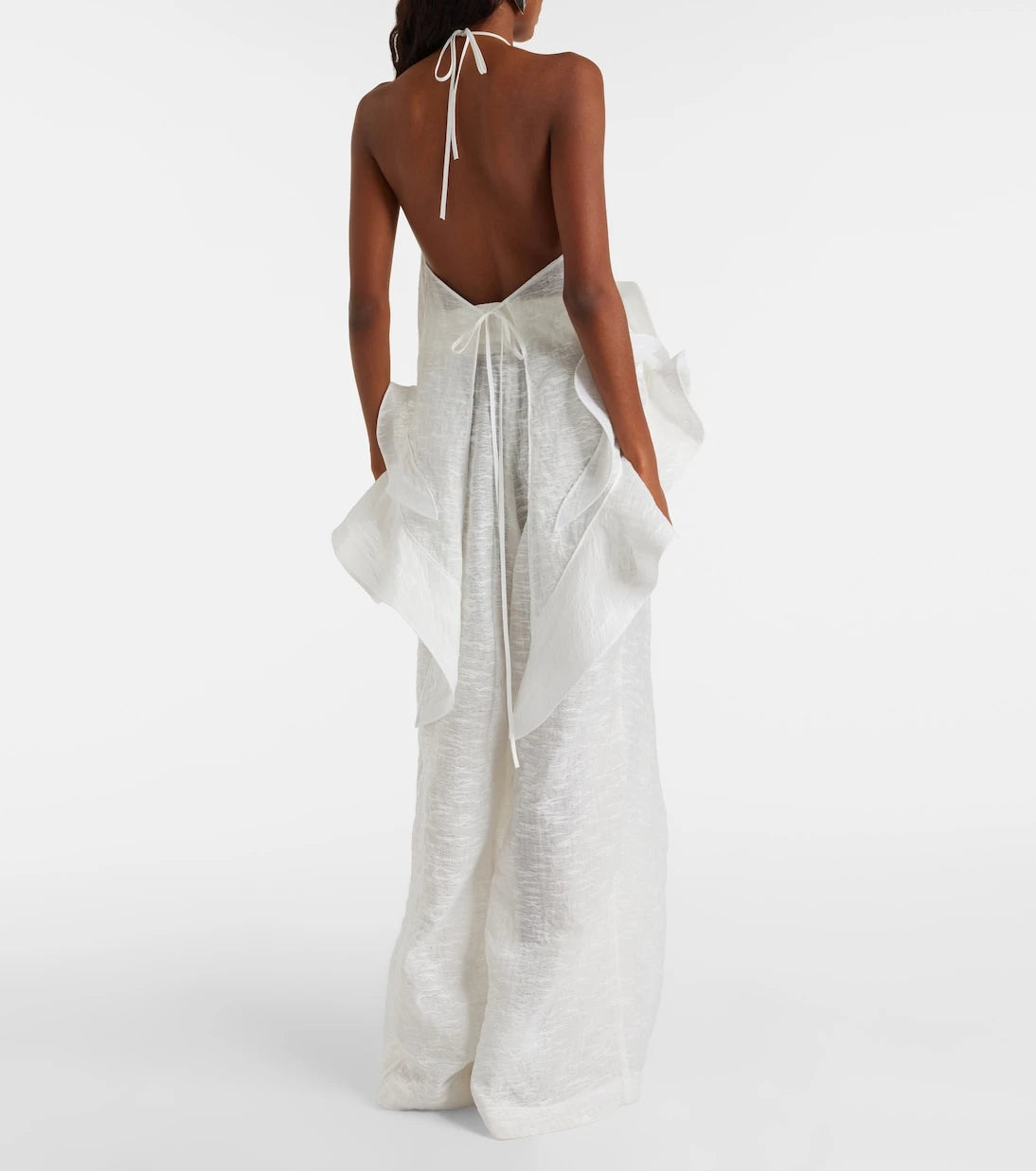 Maticevski - Hello Sailor pleated wide-leg pants