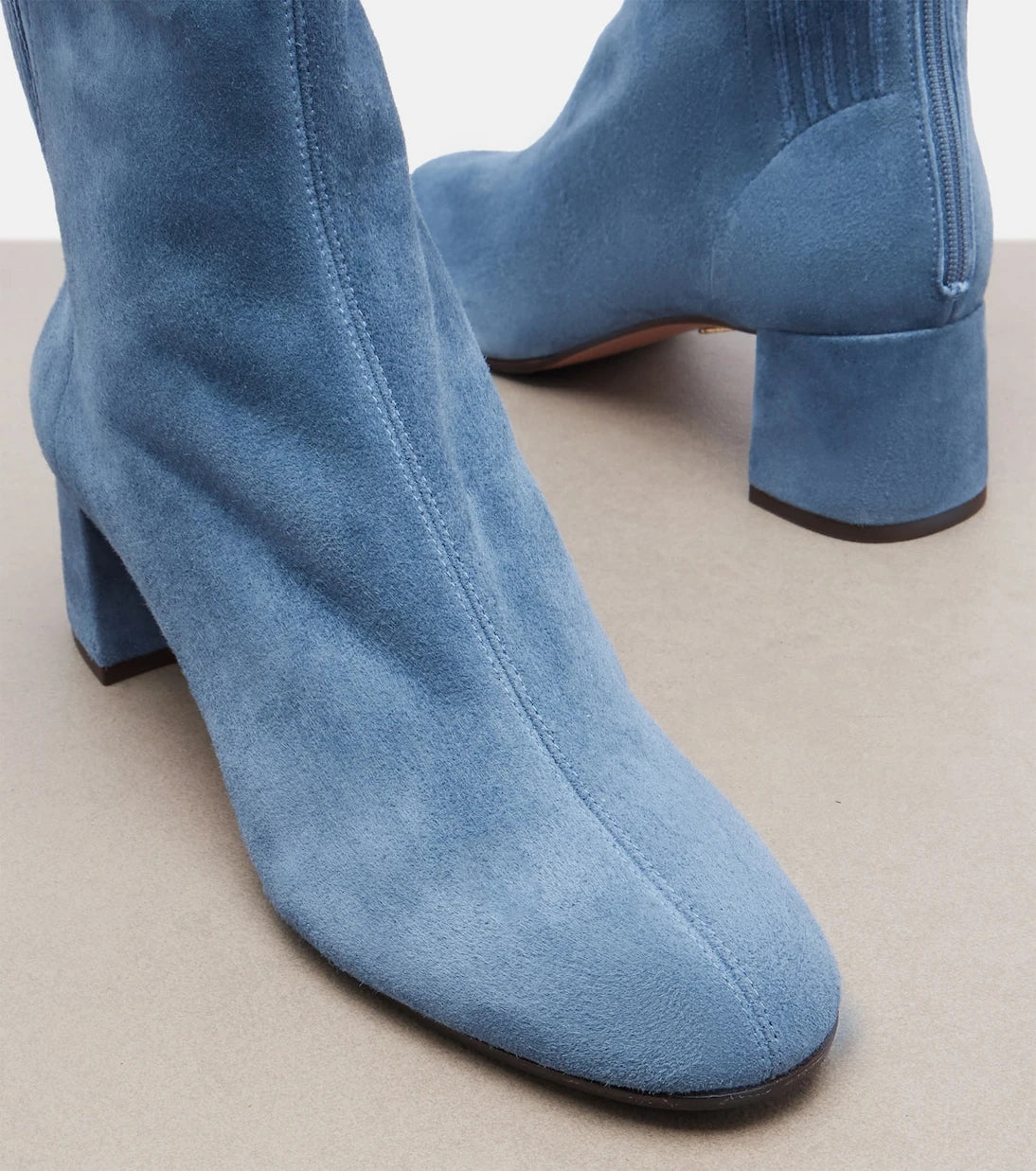 Aquazzura - Saint Honoré suede ankle boots