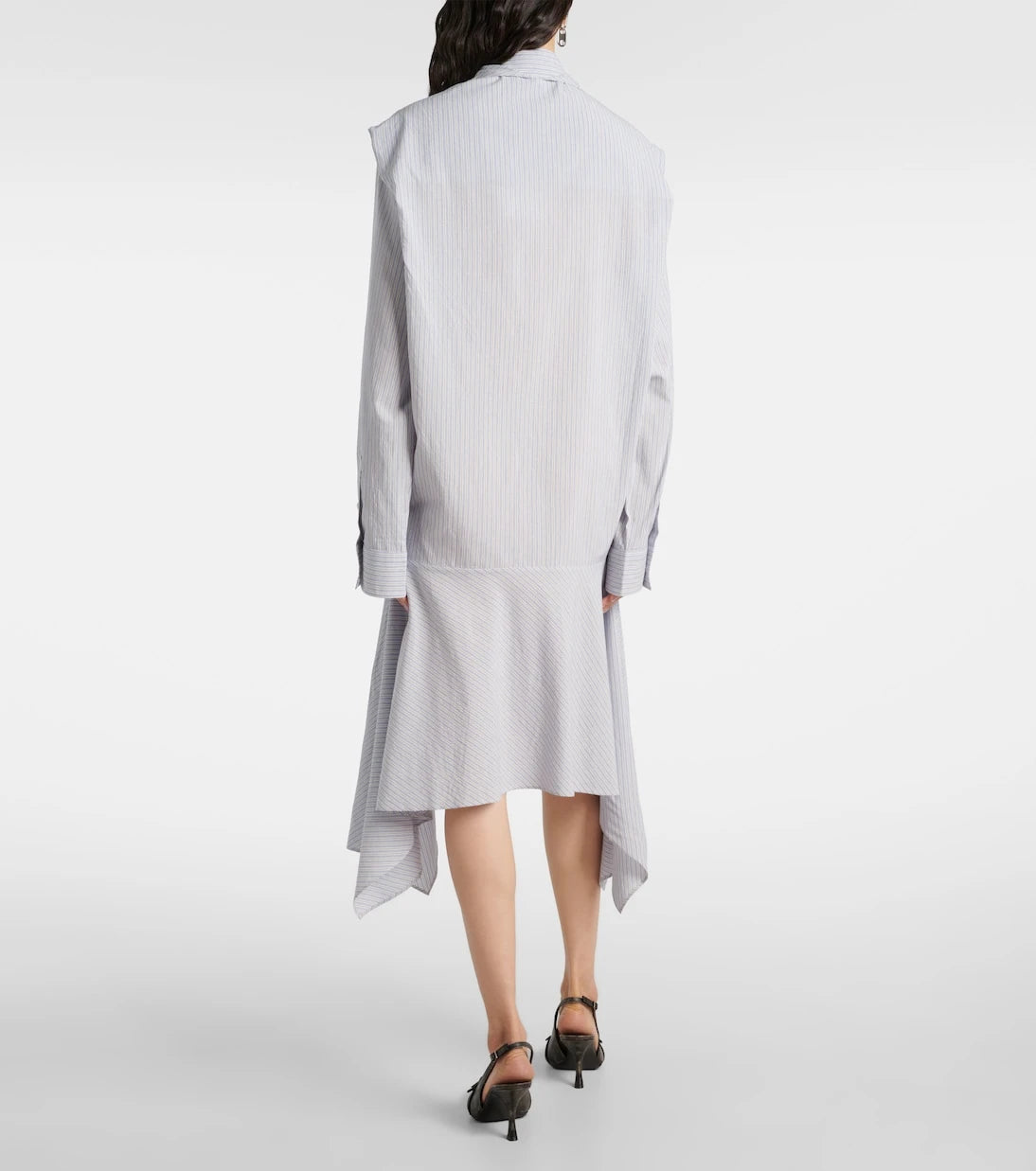 Acne Studios - Layered striped shirt dress