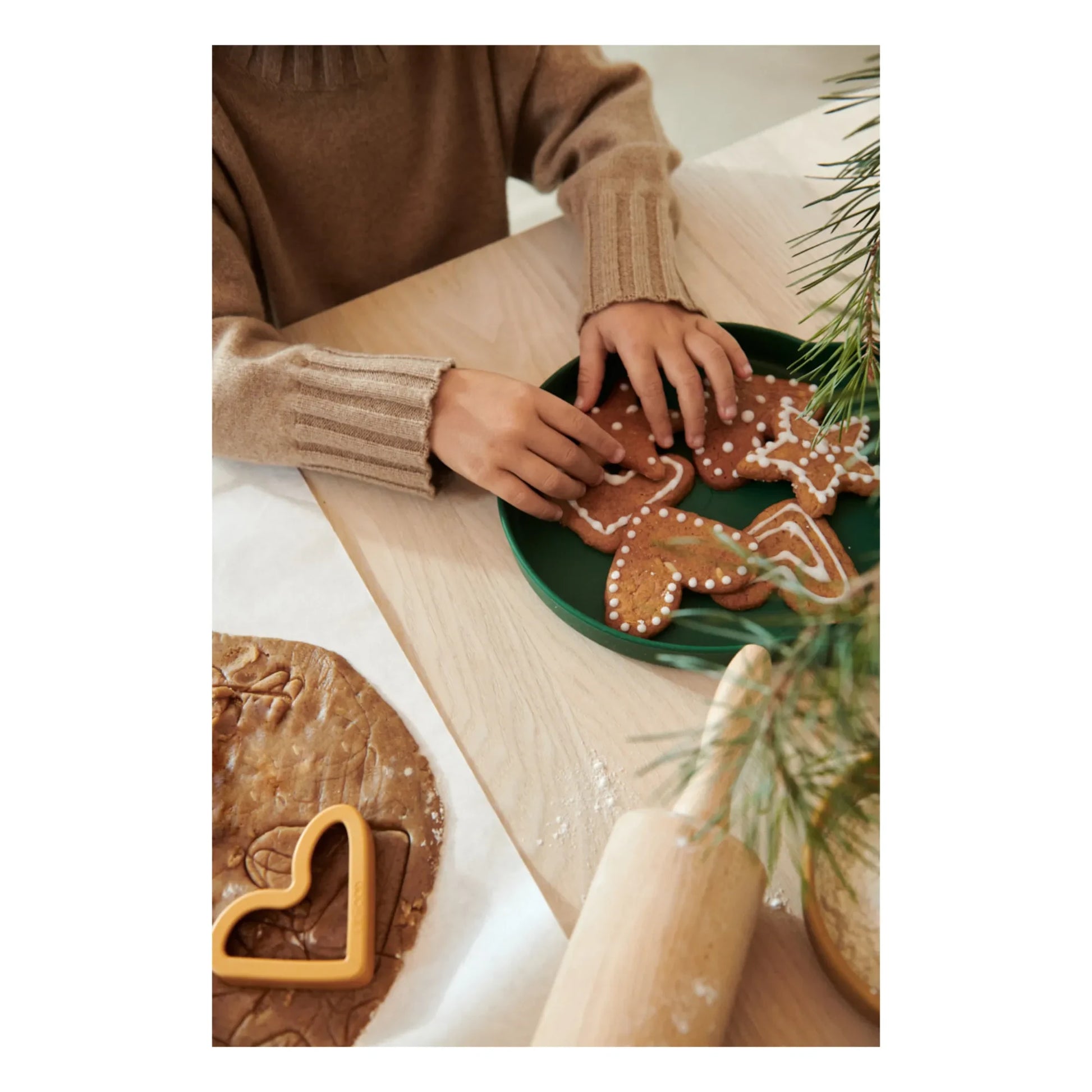 Liewood - Svend Silicone Cookie Cutters | Pink