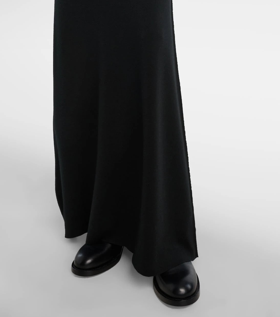 The Row - Leoline turtleneck virgin wool maxi dress