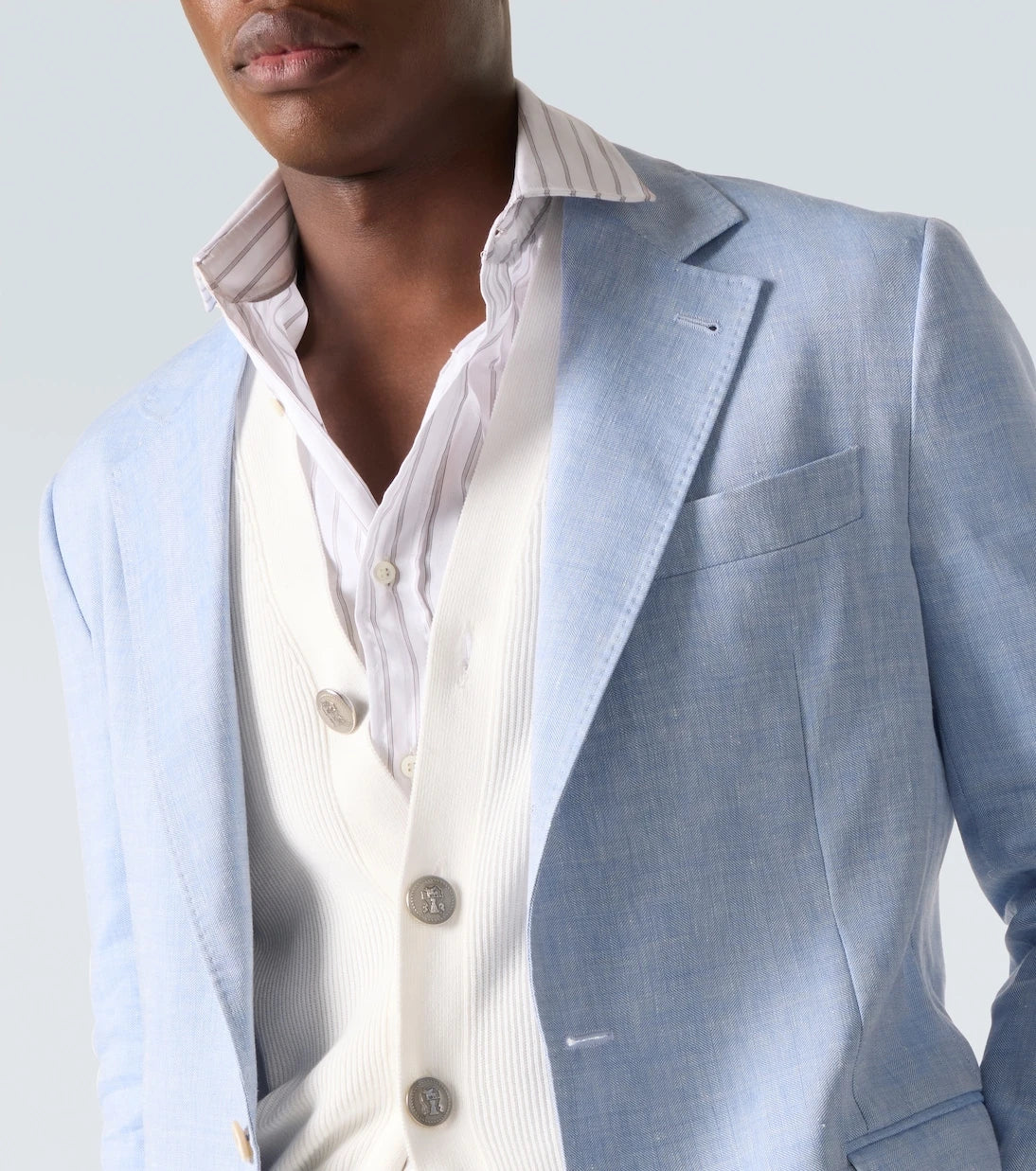 Brunello Cucinelli - Linen and wool blazer