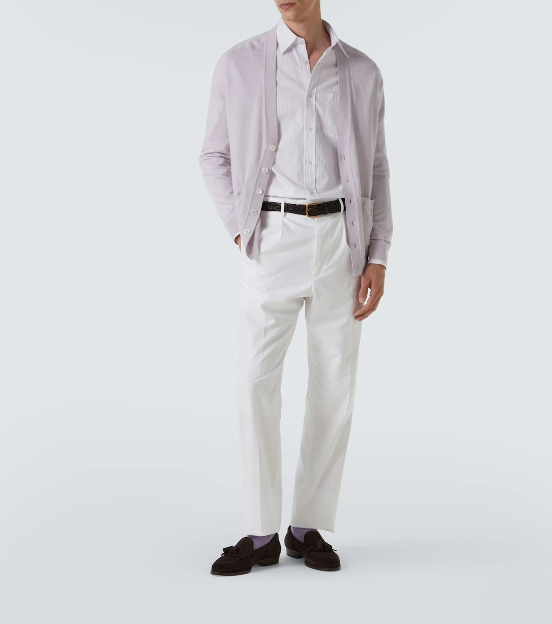 Dunhill - Striped cotton Oxford shirt