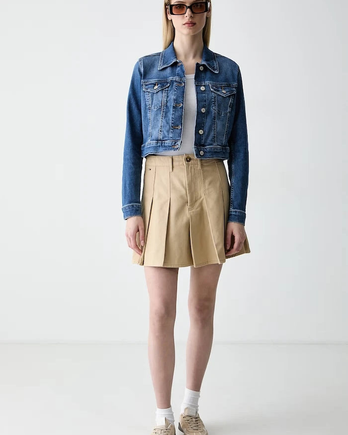 Tommy Jeans geçiş mevsimi kadın denim ceket