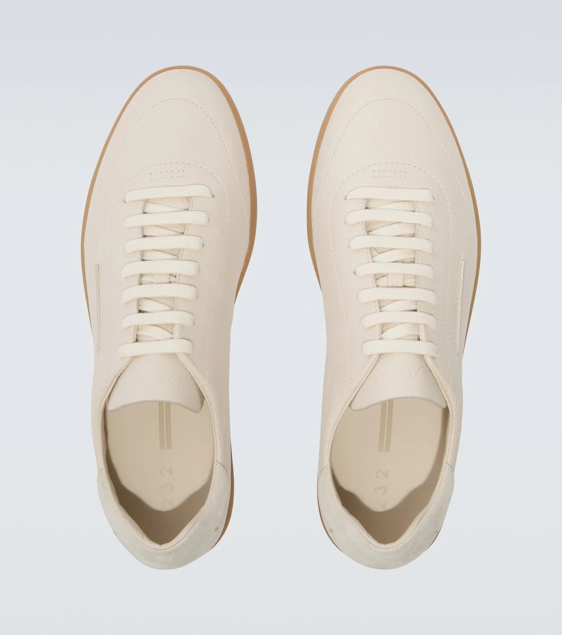 Zegna - Leather sneakers