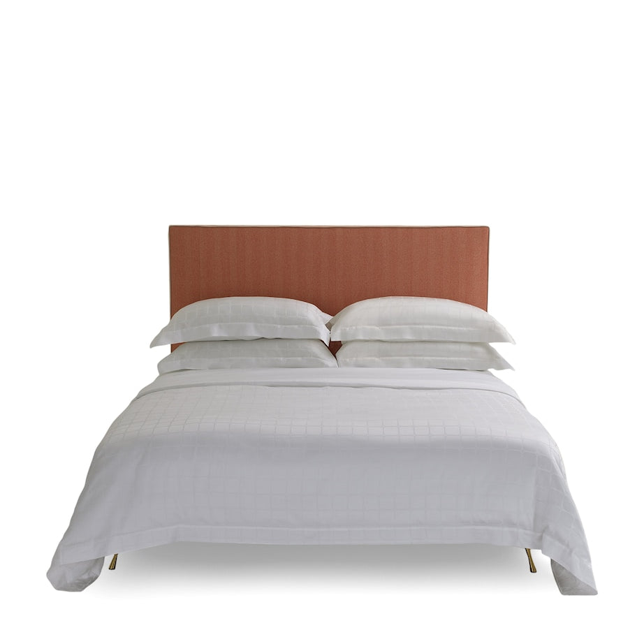 The Trellis Super King Jacquard Duvet Cover Set (260cm x 220cm)