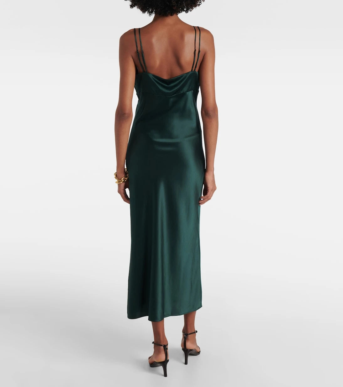 Veronica Beard - Bixie silk-blend satin slip dress