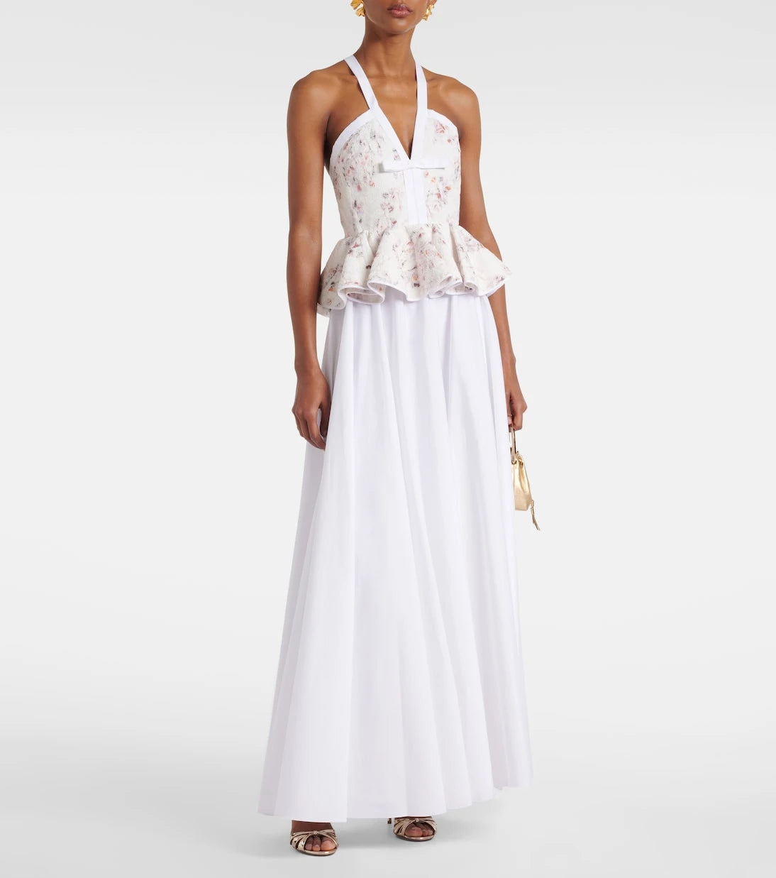 Giambattista Valli - Ruffled floral lace gown