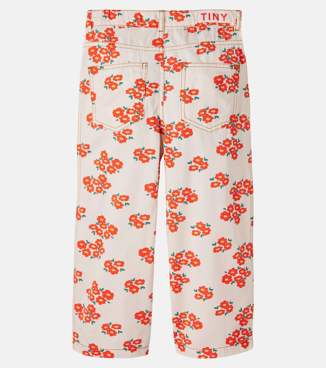 Tinycottons - Blossoms twill straight jeans
