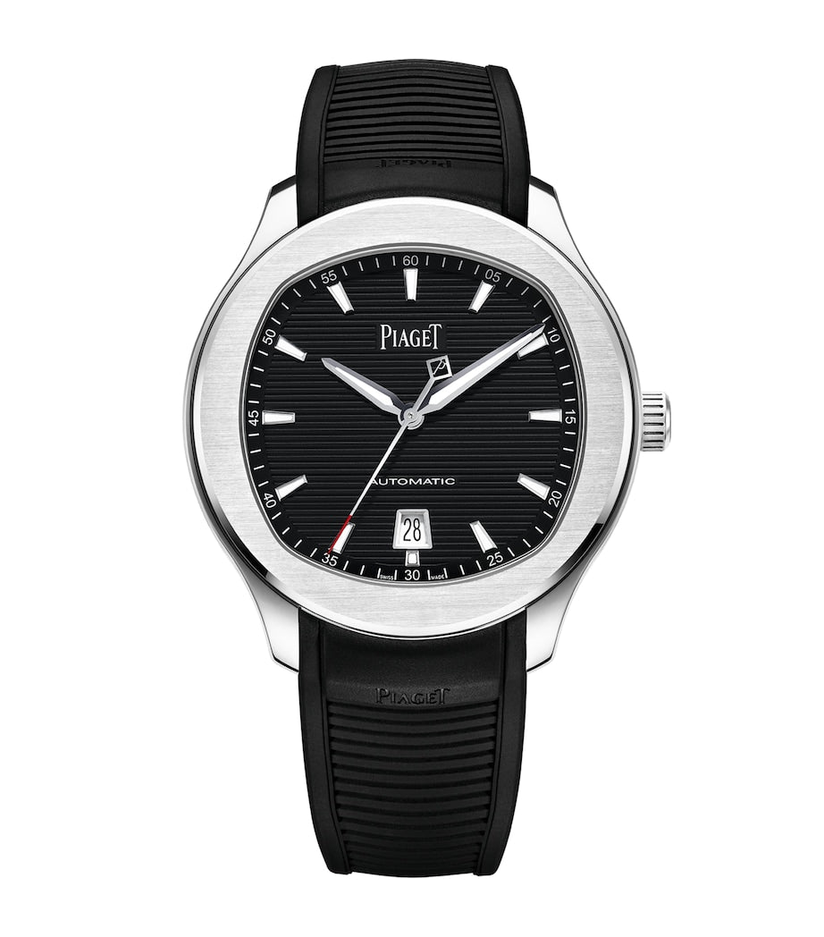 Piaget Stainless Steel Polo Date Watch 42mm