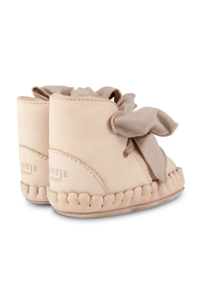 Бебешки кожени обувки Donsje Pina Organza Booties