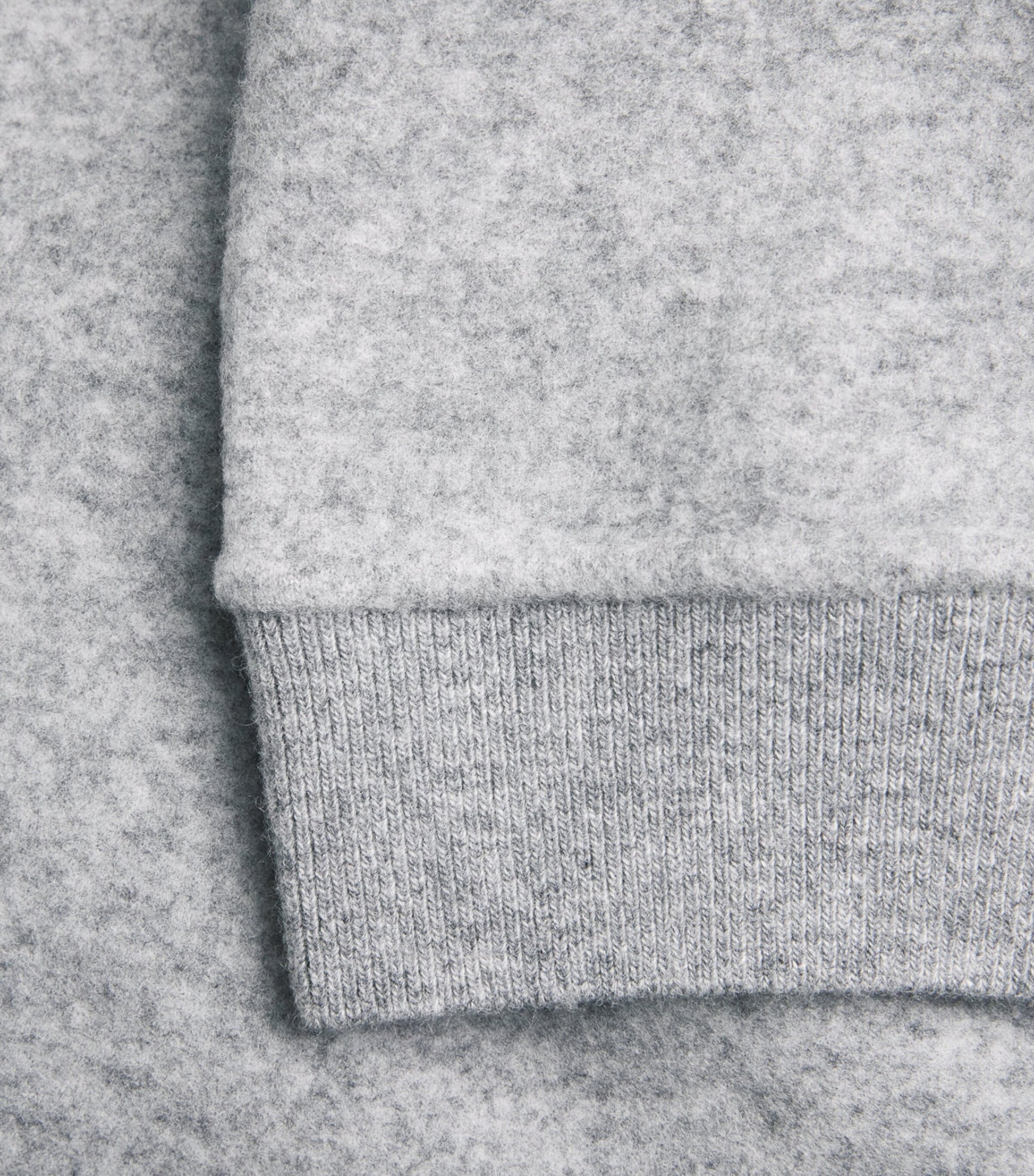 Max Mara Grey Virgin Wool-Blend Mini Dress