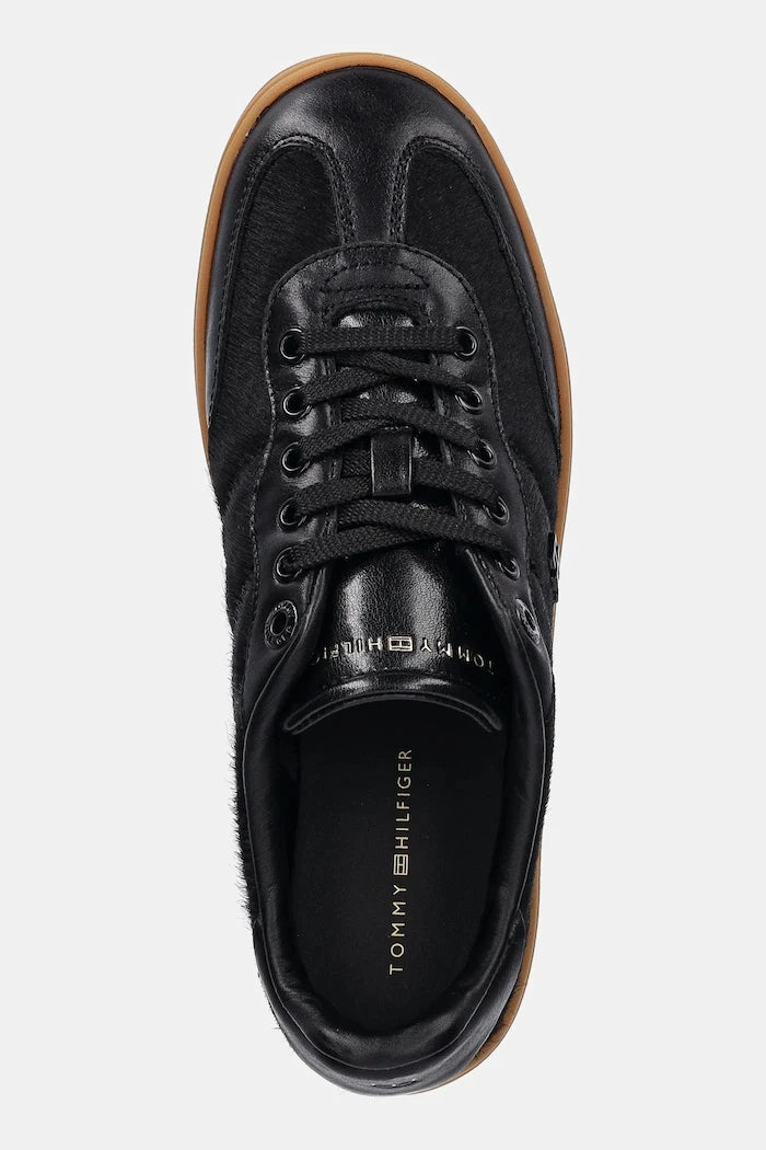 Tommy Hilfiger TH HERITAGE SNEAKER CALF HAIR Deri Sneaker
