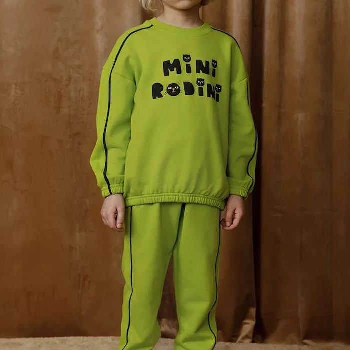 Детски памучен суичър Mini Rodini Mini Rodini Cats