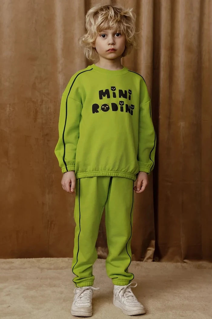 Детски памучен суичър Mini Rodini Mini Rodini Cats