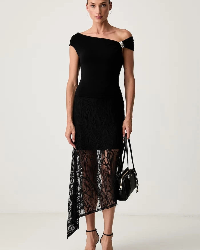 Guess lyocell kadın kısa top