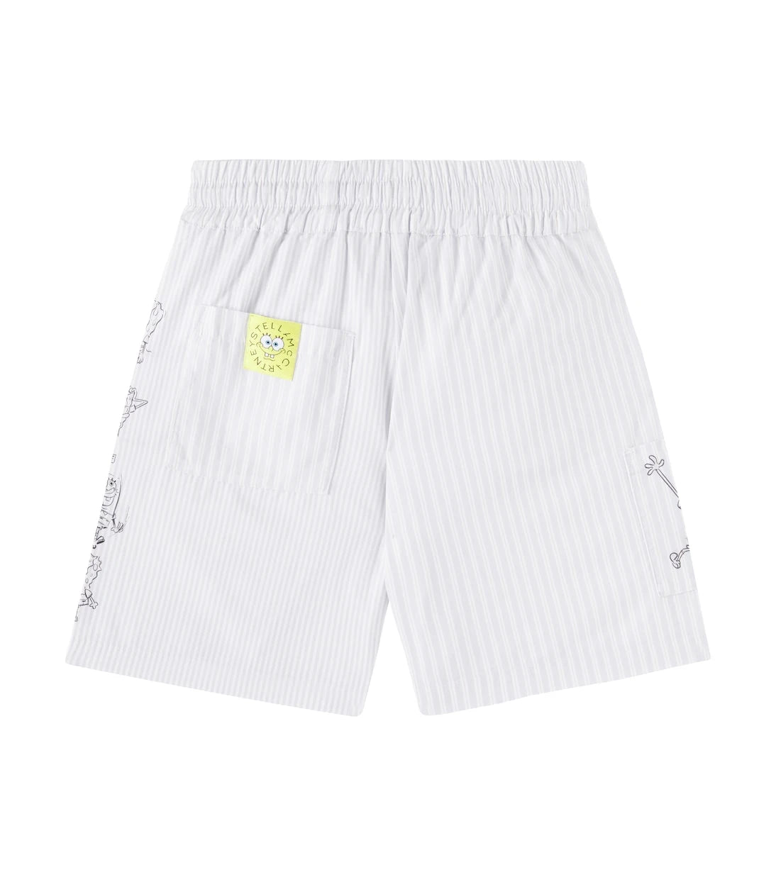 Stella McCartney Kids - x SpongeBob SquarePants cotton shorts