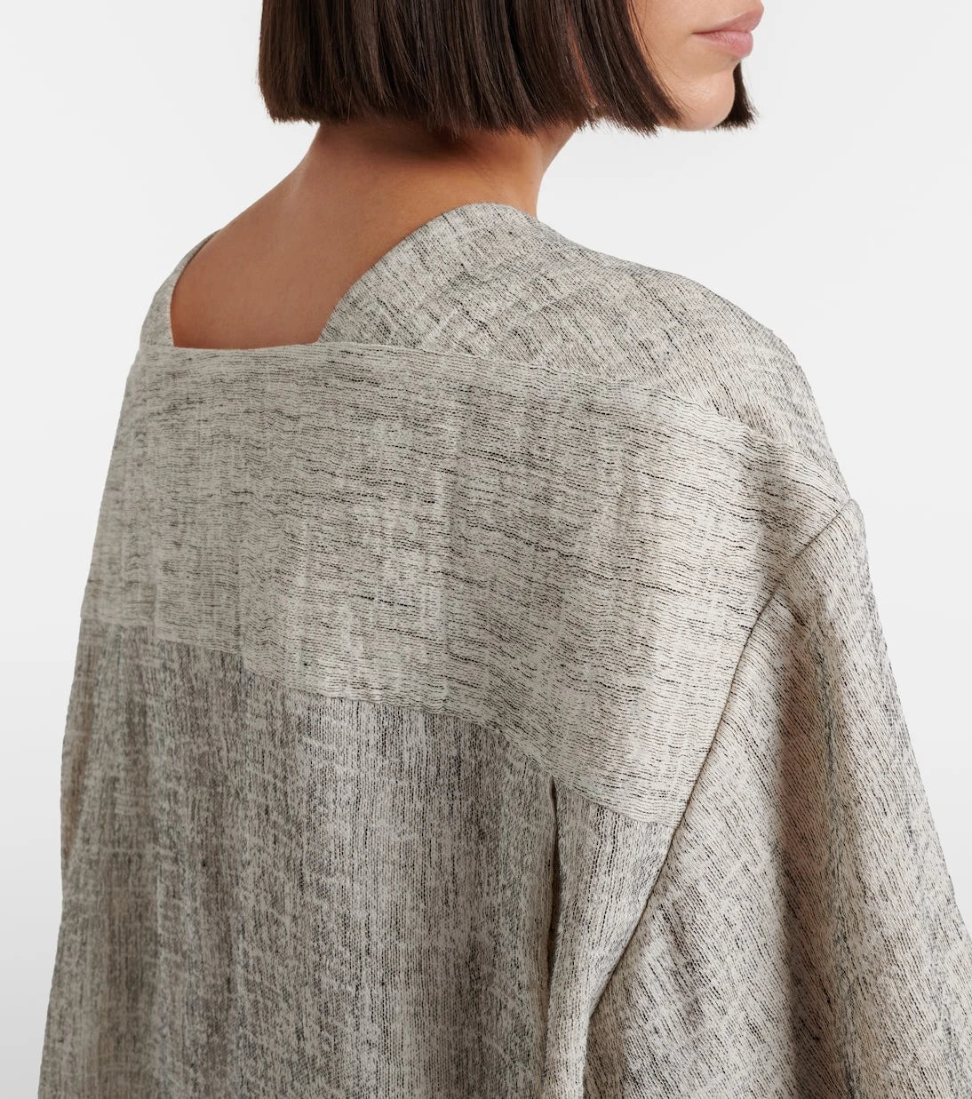 The Row - Hamza linen and silk top