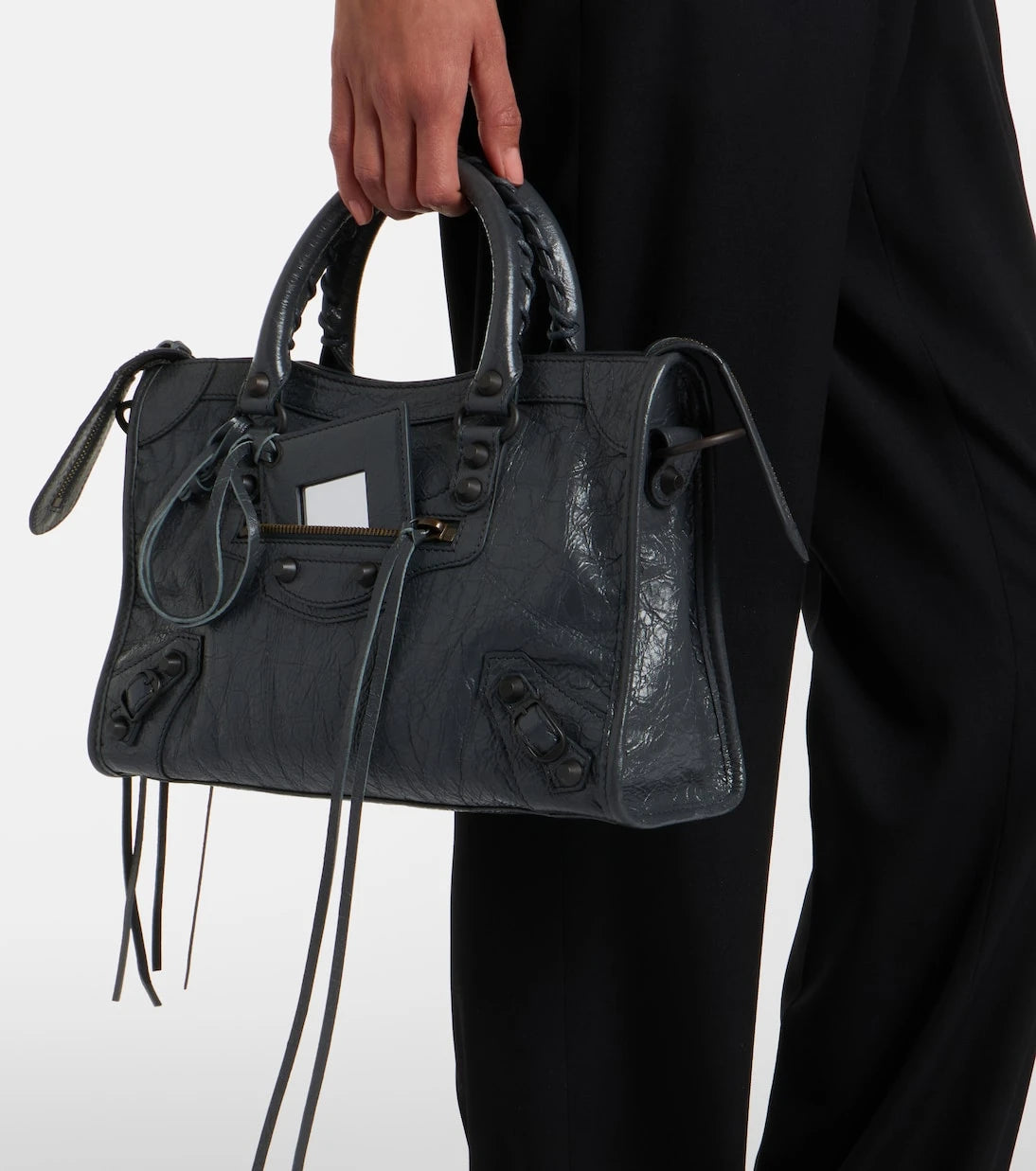 Balenciaga - Le City leather tote bag
