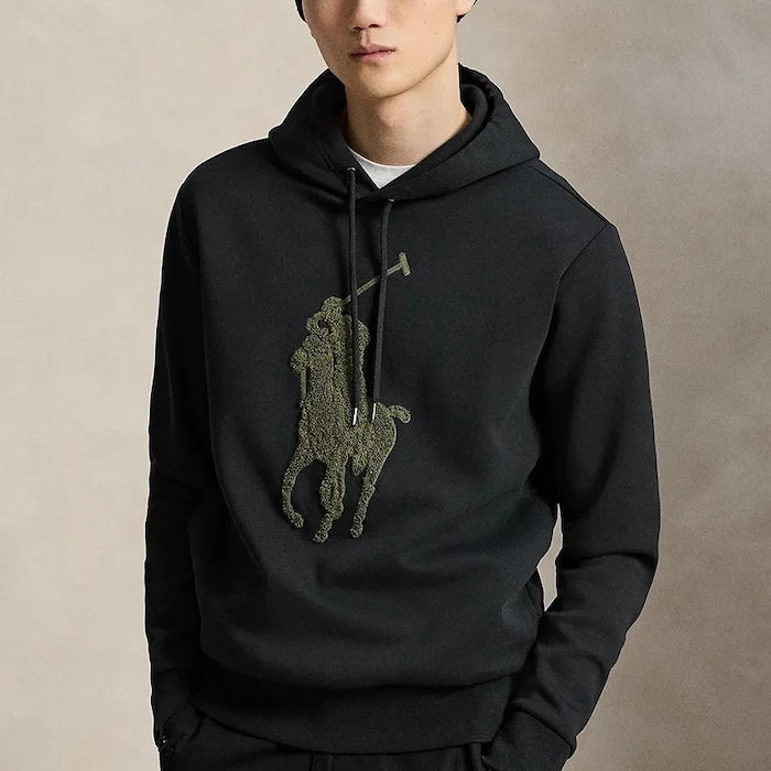 Polo Ralph Lauren kapüşonlu erkek pamuklu sweatshirt